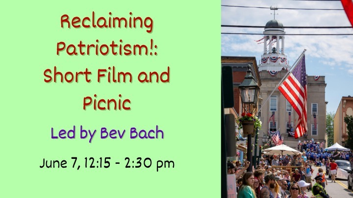 Let’s Reclaim Our Right to Patriotism as Religious Liberals on June 7! logo