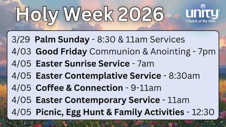 Holy Week 2026 Events logo