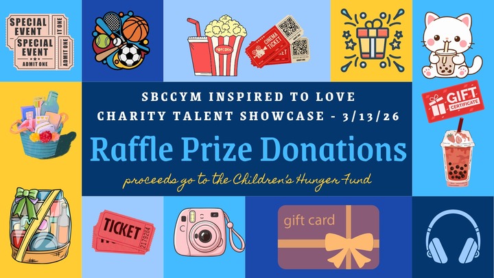 Inspired to Love - Raffle Prize donations logo