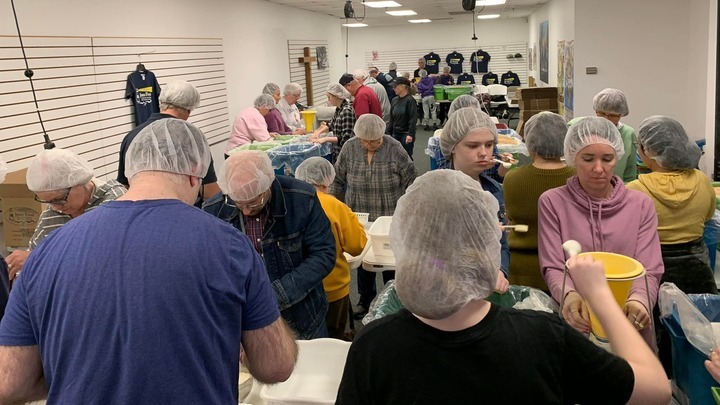 First Saturday Serve | Jesus Food | Faribault logo