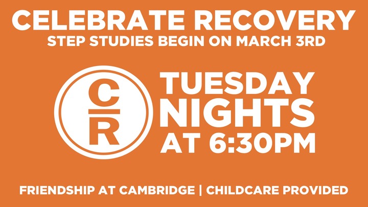 Celebrate Recovery Step Study Groups logo