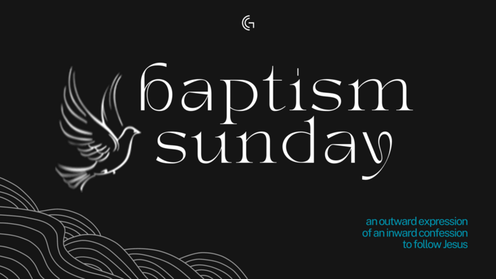 Baptism Sunday logo