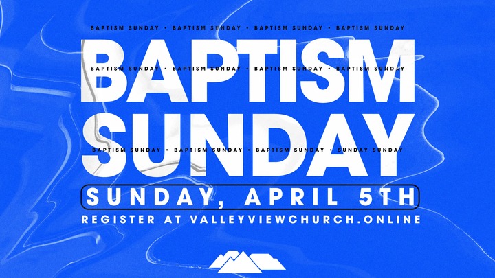 Easter Baptism 2026 logo