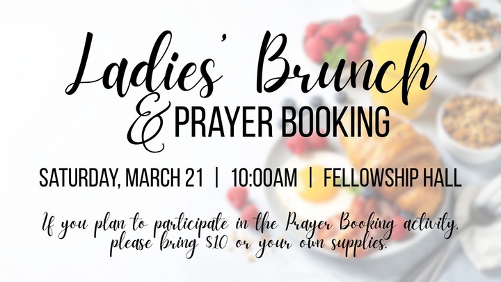 Ladies' Brunch & Prayer Booking logo