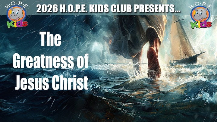 2026 HOPE Kids Club Spring Program logo