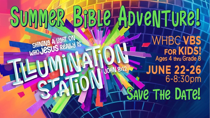 Summer Bible Adventure (VBS) - Illumination Station 2026 logo