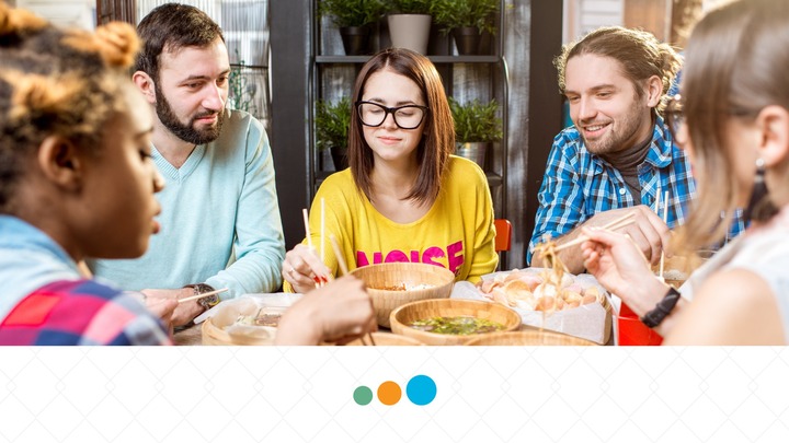 Young Adult & Student City Progressive Dinner logo