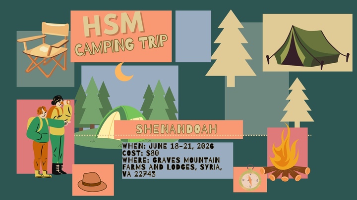 HSM Shenandoah Camping Trip logo