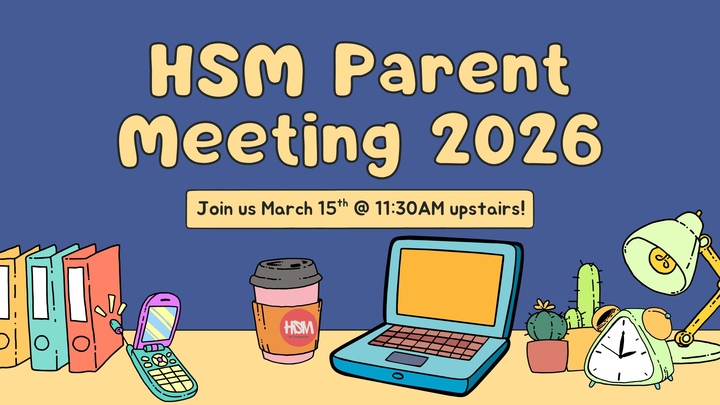 HSM Parent Meeting logo