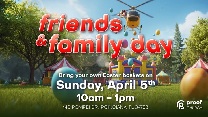 Friends & Family Day - Egg Hunt 2026 logo