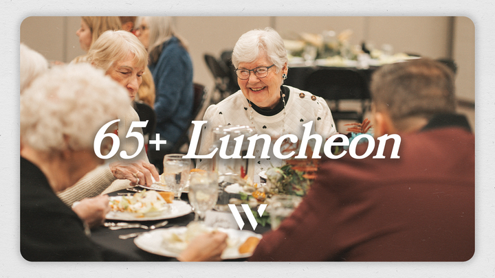 65+ Luncheon logo