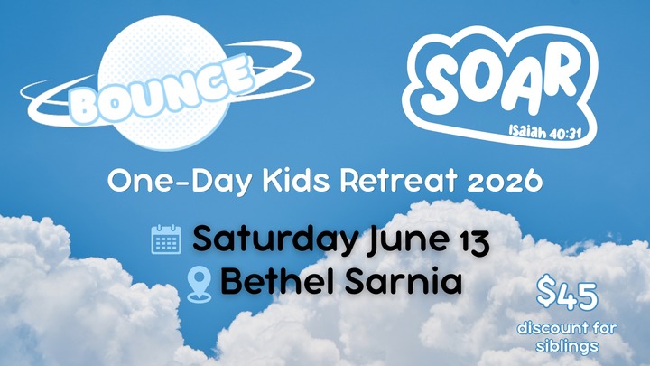 BOUNCE Kids Retreat 2026 logo