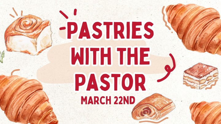 Pastries with the Pastor logo
