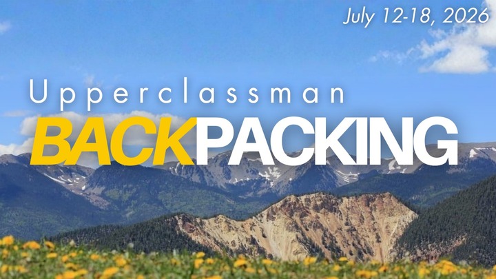 High School Upperclassman Backpacking Trip logo