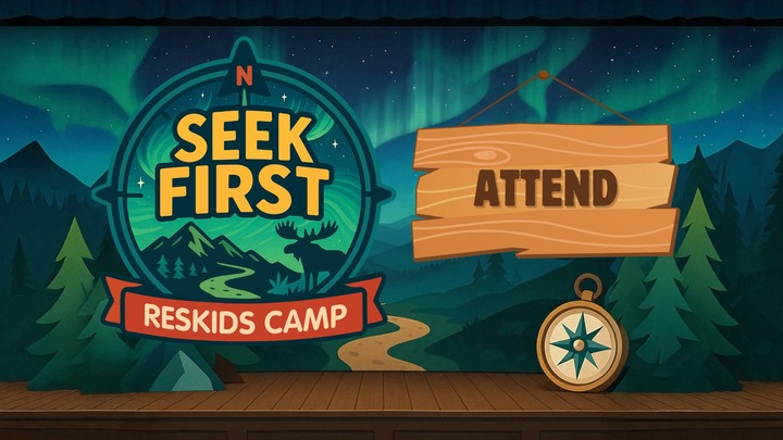 Attend RESkids Camp 2026 logo