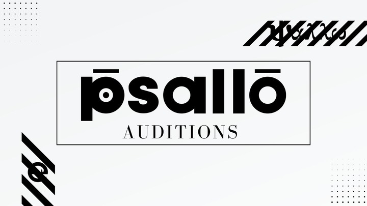 Psallō Auditions logo