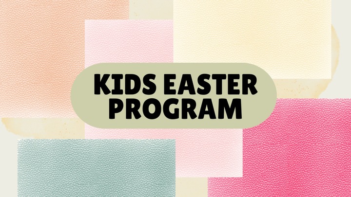 Kids Easter Program logo