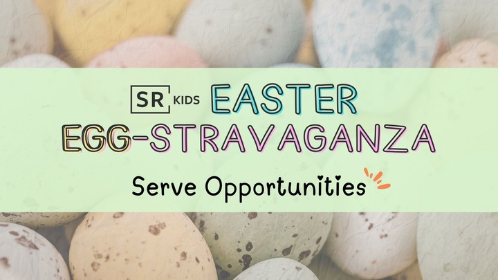 [SR] Kids | Easter Egg-stravaganza | Serve 2026 logo
