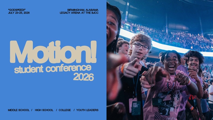 Motion Student Conference 2026 logo