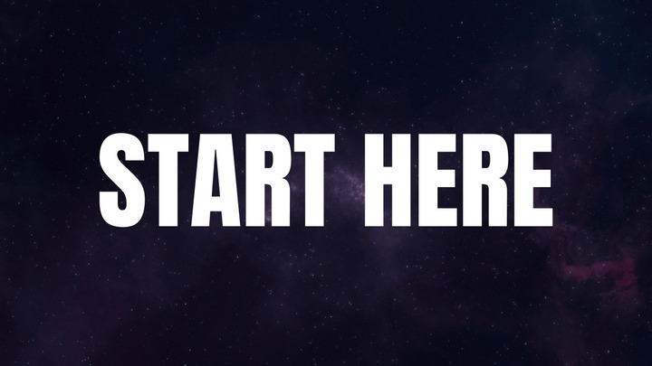 START HERE class for newcomers logo