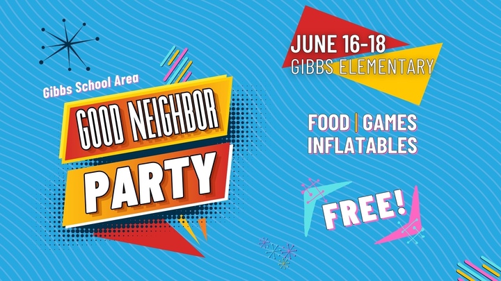 Gibbs Good Neighbor Party logo