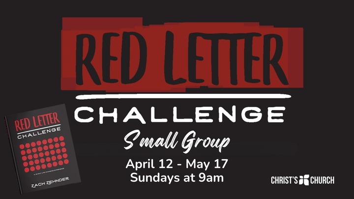 Red Letter Challenge - Spring 2026 logo