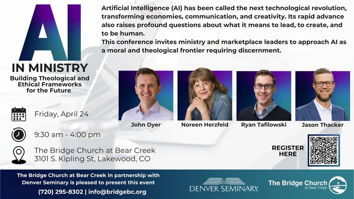 AI in Ministry: Building Theological and Ethical Frameworks for the Future  logo