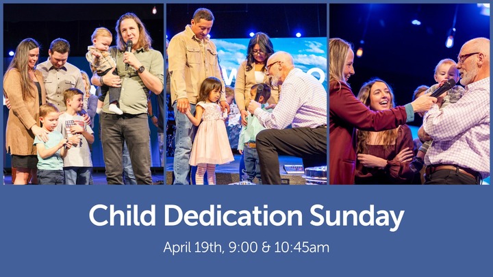 Child Dedication Sunday logo