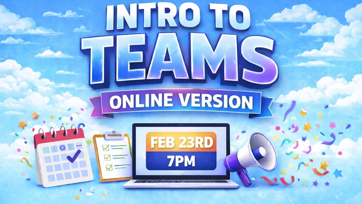 Intro to Teams Tue March 10 (ONLINE VERSION) logo