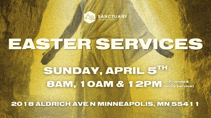 Easter Services at the Sanctuary logo