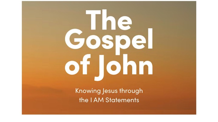 Midweek Recharge: The Gospel of John Bible Study: Knowing Jesus through the "I AM" statement logo