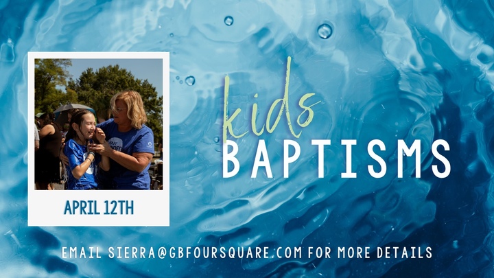 Kid's Baptisms logo