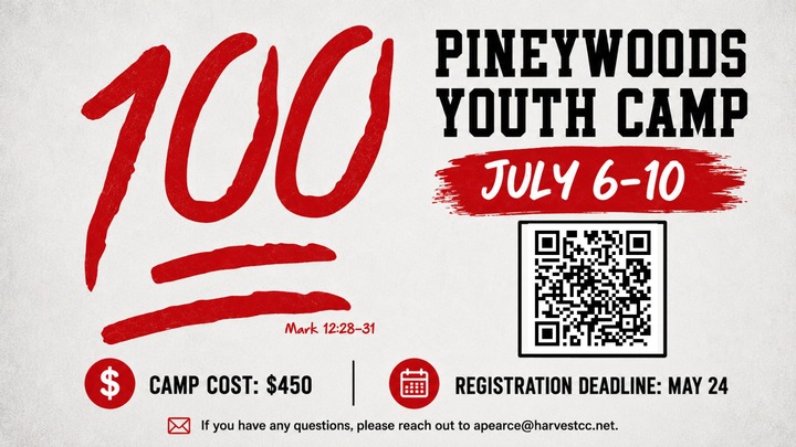 PineyWoods Youth Camp (July 6-10)