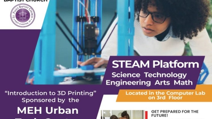 SPBC STEAM Program - Introduction to 3D Printing Registration Form logo