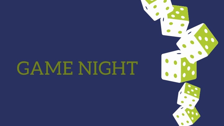 Game Night March 28, 2026 logo