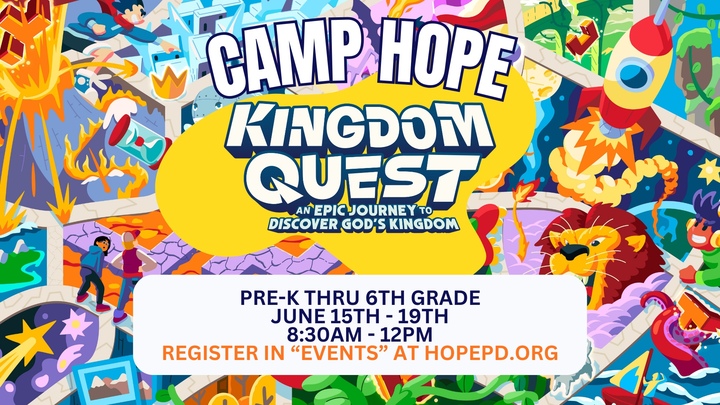 Camp Hope 2026 logo