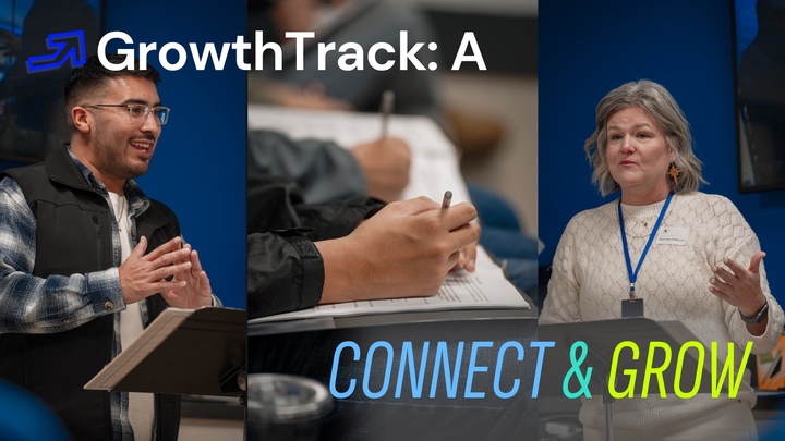 Growth Track A: Connect & Grow logo