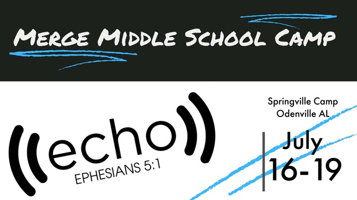 Middle School Camp // Merge logo