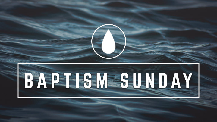 Baptism Sunday logo image