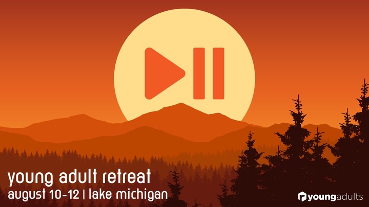 Rock Young Adults | Pause: Young Adult Retreat logo