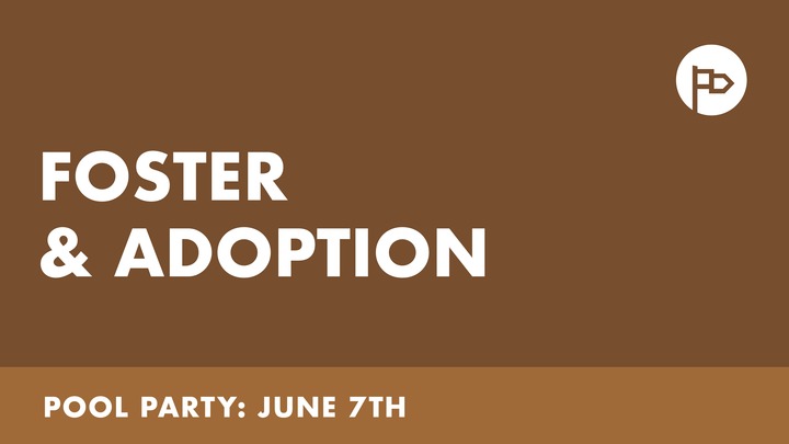 Foster & Adoptive Community Pool Party logo