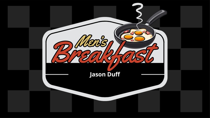 Men's Breakfast: Jason Duff logo
