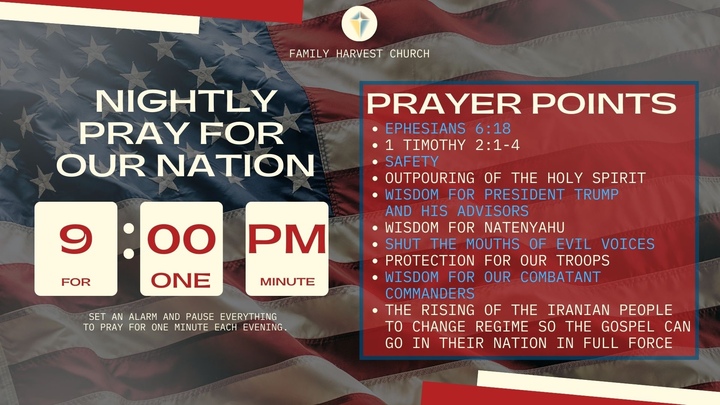 9PM Nightly Prayer logo