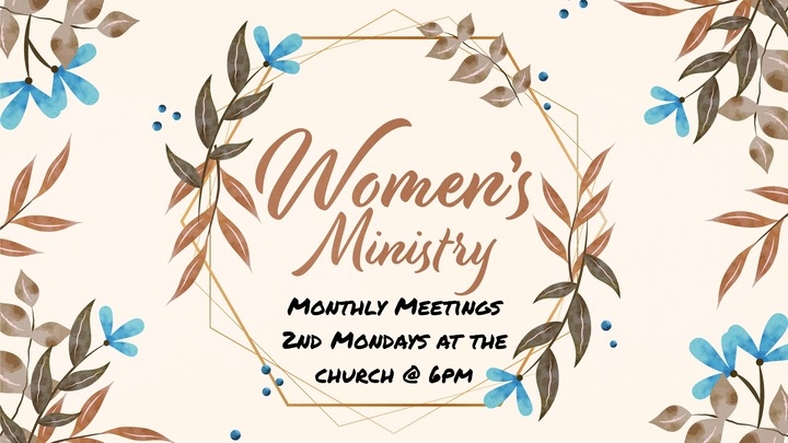 Women's Ministry Monthly Meeting logo