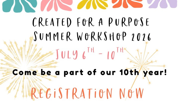 Created For A Purpose Summer 2026 Camper Registration logo