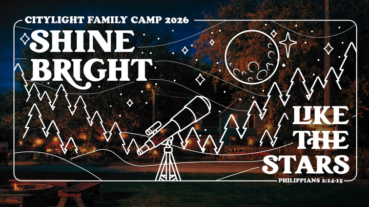 Family Camp 2026 - Shine Like Stars logo