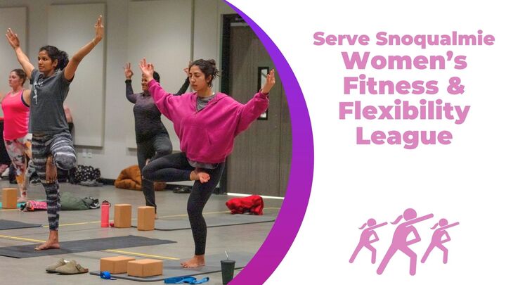 Serve Snoqualmie Women's Fitness & Flexibility League Spring 2026 logo