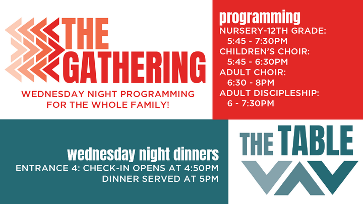 The Table & The Gathering 3/4/2026 logo