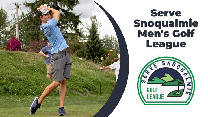 Serve Snoqualmie Men's Golf League 2026 logo