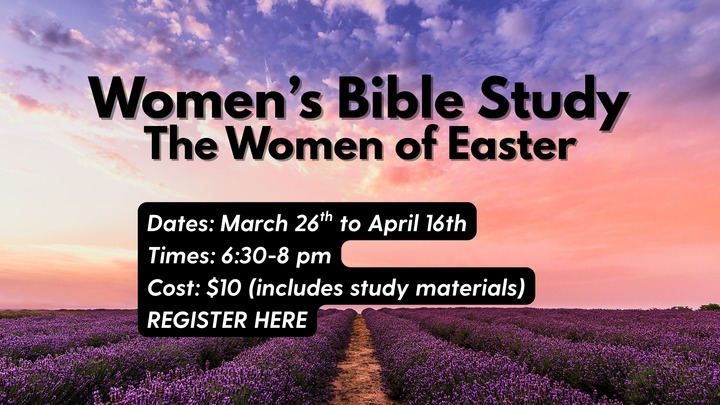 Women's Bible Study - Easter 2026 logo
